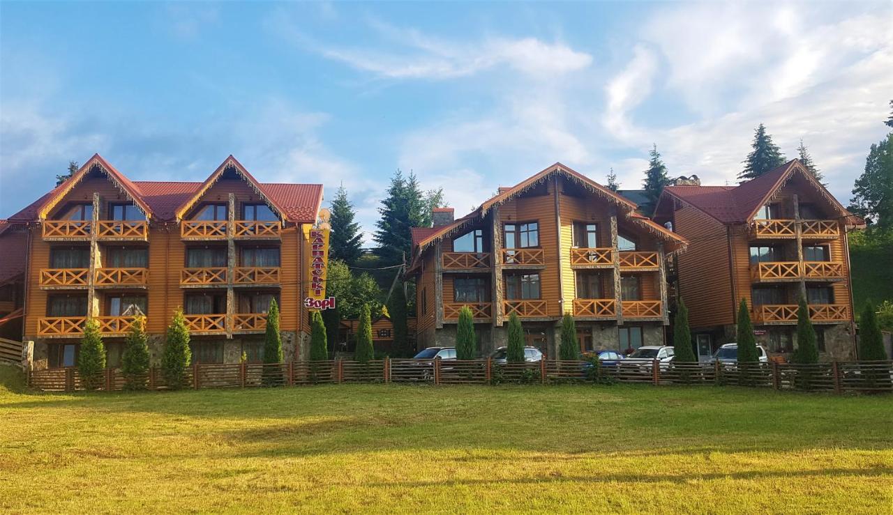 Karpatski Zori Hotel Bukovel Luaran gambar
