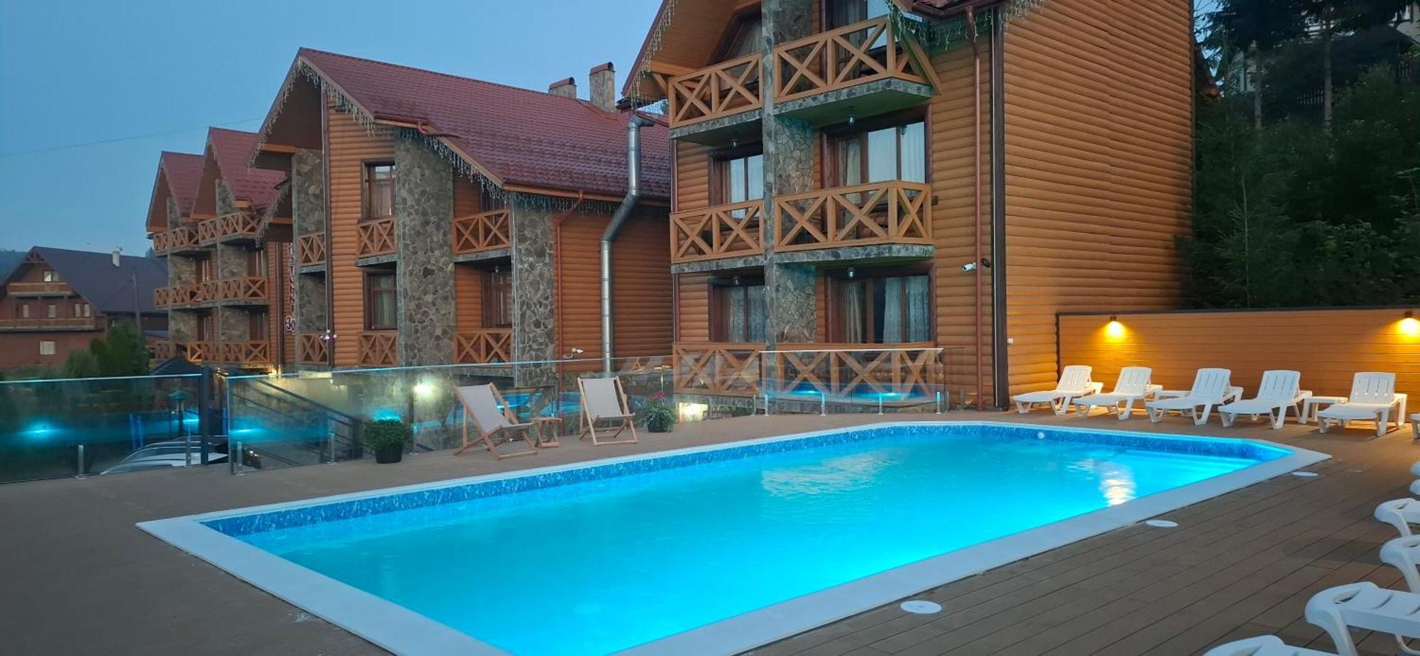 Karpatski Zori Hotel Bukovel Luaran gambar