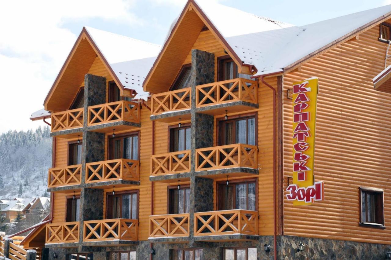 Karpatski Zori Hotel Bukovel Luaran gambar